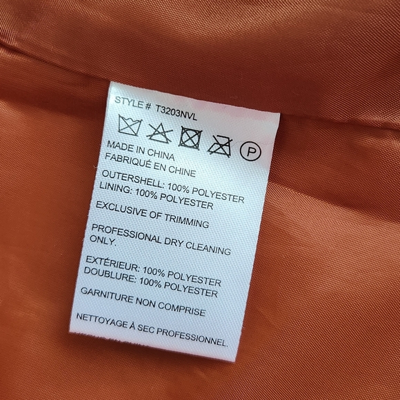 Womens NVLT ANTHROPOLOGIE Plaid Print Overcoat Size Large - Picture 8 of 8